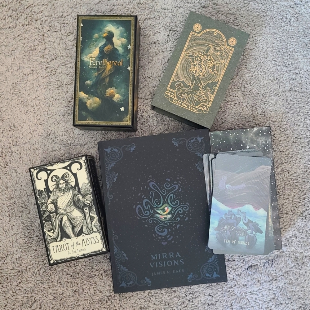 Mirra Visions Lenticular Tarot Card Deck And More Luxury Tarot Bundle